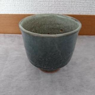断捨離sale★No.92/陶器湯飲みブルー系藍色系/未使用品/...