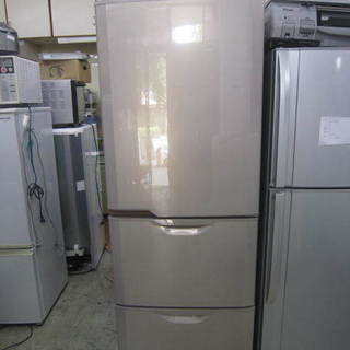 製氷機能付き三菱331L冷蔵庫 2008年製MR-CU33N幅：60cm、奥行