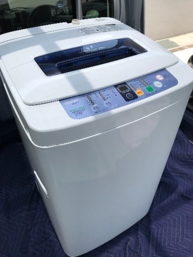【良好品】 取引中。2012年製ハイアール全自動洗濯機4.2キロ。千葉県内配送無料。設置無料。 洗濯機