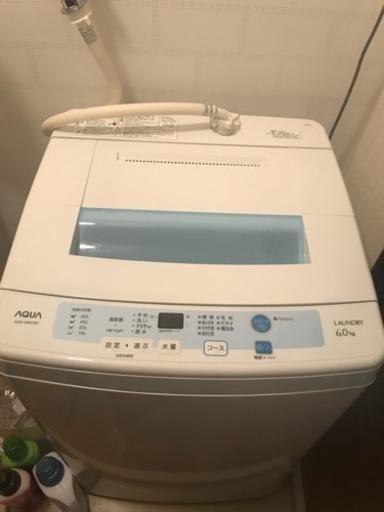 値下げAQUA 洗濯機 6.0kg 2014年製