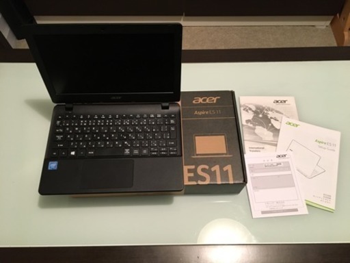 Acer エイサーノートパソコン AspireES11 Celeron/11.6インチ/4GB/500GB/Windows10/diamond black ES1-131-F14D/K