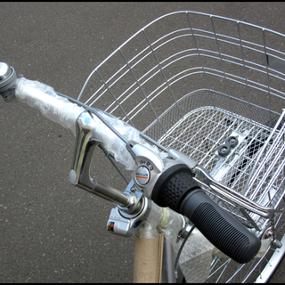 TS 未使用品 ミヤタ/ステンレーザー 26インチシティーサイクル オートライト＆内装3段 シルバー1