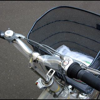 TS 未使用品 ミヤタ/ステンレーザー 26インチシティーサイクル オートライト＆内装3段 シルバー2