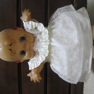 アンティークキューピーちゃん人形　レトロな昭和４２年製　高さ56ｃｍ アンティークキューピーちゃん人形 レトロな昭和42年製 高さ56cm