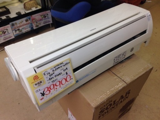 値下げしました！！大特価！ HITACHI 4.0kwルームエアコン RAS-AS40B2 2012年