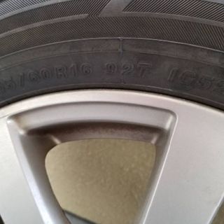 引取り期限有り☆yokohama冬タイヤ205/60R16 92T IG52☆ホイール付き☆4本セット