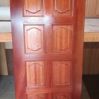 未使用　木製ドア　1枚　長期保存のため傷みあり