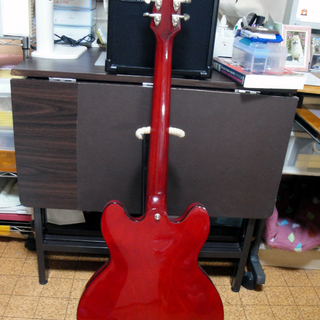 セミアコースティックギター　エピフォン　Ltd.Dot Studio/ Cherry （購入1年未満）