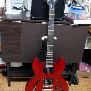セミアコースティックギター　エピフォン　Ltd.Dot Studio/ Cherry （購入1年未満）