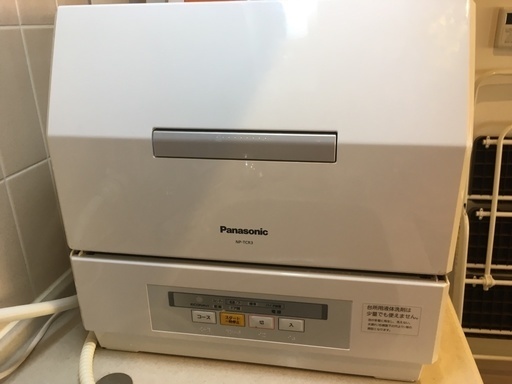 取引確定中/ Panasonic 食器洗い乾燥機　NP-TCR3-W
