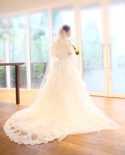 ウェディング　ベール　ラテベール　結婚式　前撮り 楽天市場】ウェディングベール 2層ベール ウエディングベール