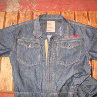 ワークマン半袖ツナギl新品同様男性用に出品していますが女性でもいかがでしょうか 個性的な演出に アズマ金型 伊勢原のジーンズ デニム レディース の中古 古着あげます 譲ります ジモティーで不用品の処分