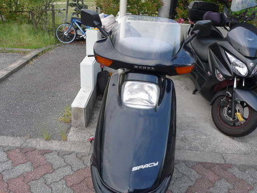 ホンダ　スペイシー１２５ｃｃ　JF03　水冷　４ST　シートカバー新品　取説付き　完動美車