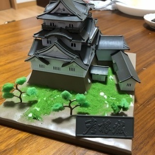 彦根城のプラモデル