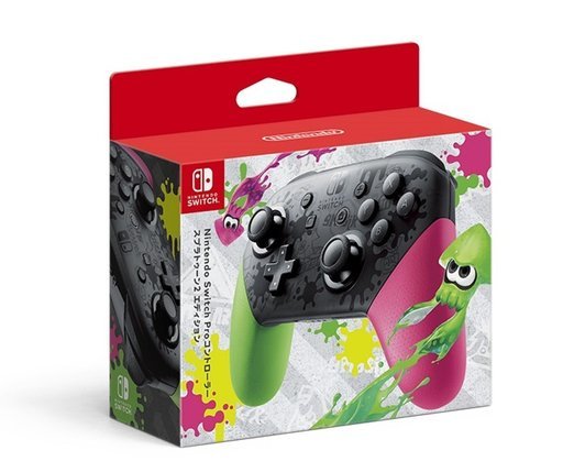 【新品】Nintendo Switch Proコントローラー スプラトゥーン２エディション/スイッチプロコン/プロコントローラー