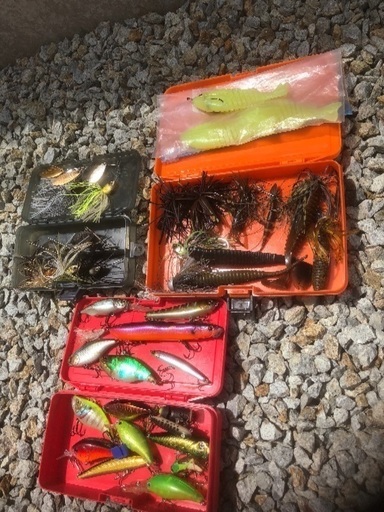 バス釣り引退 セットです