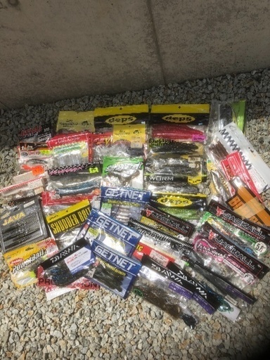 バス釣り引退 セットです