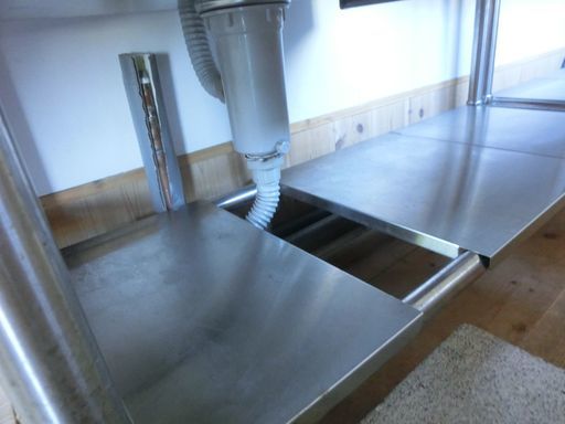 ホシザキ一層水切り付きステンレスシンク 業務用 厨房機器 120×50×80cm