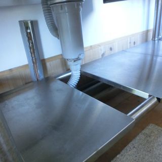 ホシザキ一層水切り付きステンレスシンク 業務用 厨房機器 120×50×80cm