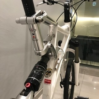 Kuwahara Gaap Street 9th Lot White 2007 付属品付(専用スタンド・リアショックー空気入れ)