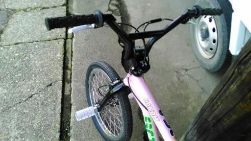 BMX 室内保管 綺麗です。