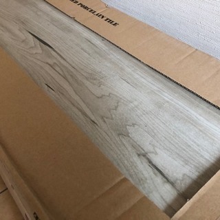 【購入者様内定】木目調セラミックタイルx17.5平米分（5.3坪・約10畳）計65枚