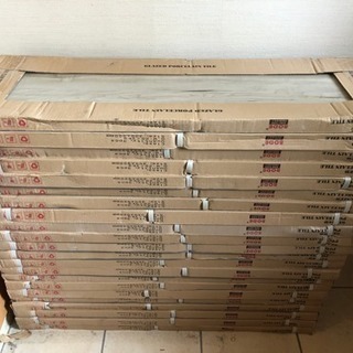 【購入者様内定】木目調セラミックタイルx17.5平米分（5.3坪・約10畳）計65枚