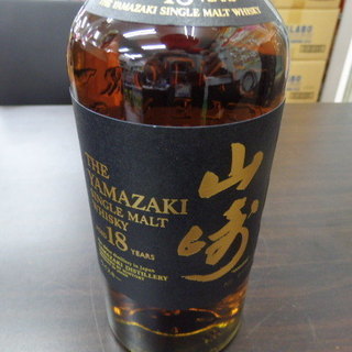 未開栓 サントリー 山崎18年 700ml マイレージ期限内 外箱有