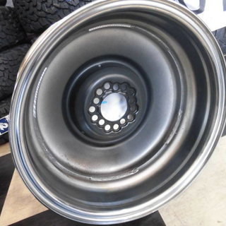 珍しい！アメリカンスタイル★LT1502☆未使用スチール17インチ7J +38 PCD100,112,114.3対応☆ビートル、エクスプローラー デリカＤ：５　等