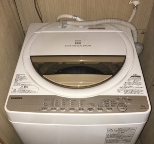 取引中【2017年製】洗濯機 6㎏