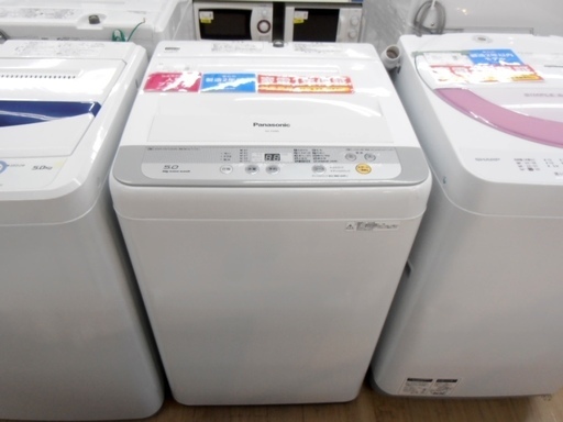 安心の1年保証付！2016年製Panasonicの全自動洗濯機です！