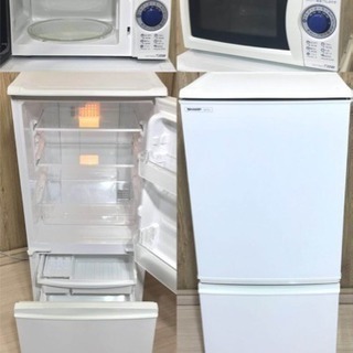 ⭐️好評付き販売中⭐️シャープ 3点家電セット💫完全分解クリニング✨設置無料！