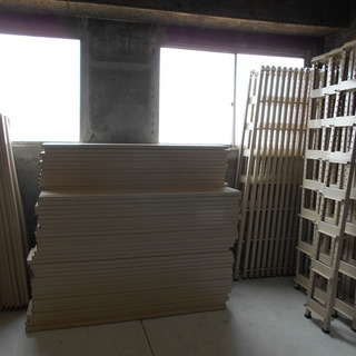 サカエ　ノンボルト　天地８段スチール棚　フルセット（ばら売り可）『美品中古』【リサイクルショップサルフ】