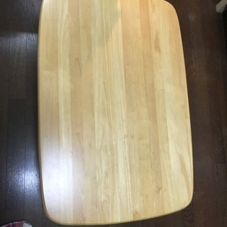 天然木 木製ローテーブル  座卓
