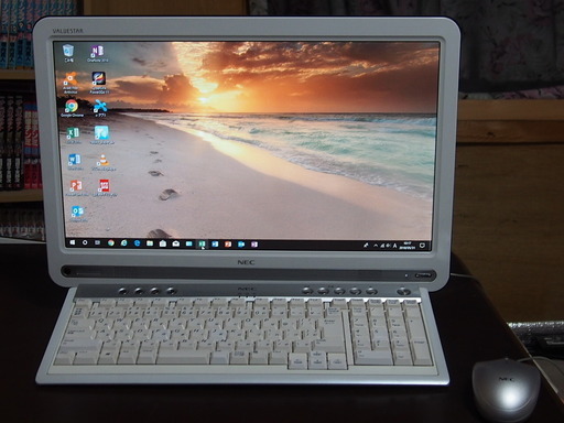Win10-NEC18.5薄型デスクトップパソコンPCVE570VG/office2016付き
