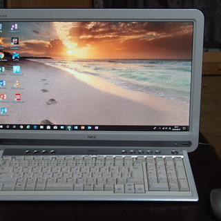 Win10-NEC18.5薄型デスクトップパソコンPCVE570...