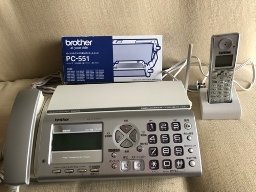 ブラザーの子機付きFAX
