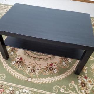 IKEA黒テーブル90x55x高さ45cm
