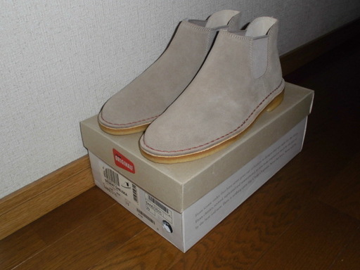 大幅値下げ！早いもの勝ち！お得！【新品・未使用】クラークス Clarks DESERT SHELSEA UK7 自宅保管品☆価格交渉有り!?☆