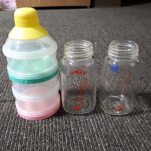 ピジョン1ﾐﾘﾘｯﾄﾙ哺乳瓶とミルク粉小分け入れセット取引中 まぁ 札幌の子供用品の中古あげます 譲ります ジモティーで不用品の処分