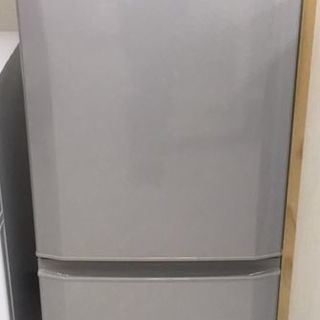 ワケあり 三菱 ミツビシ 2ドア 冷蔵庫 146L 2021年製 MR-P15G グレー系