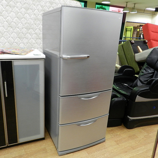 3ドア冷蔵庫 264リットル 2013年製 AQUA AQR-261B ￥30,800- 札幌市手稲区
