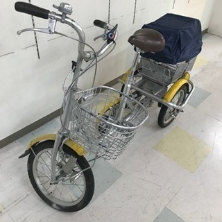 三輪自転車 前後カゴ付き