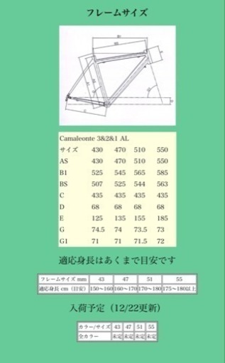 値下げ☆クロスバイク美品（ビアンキ カメレオンテ2 ）