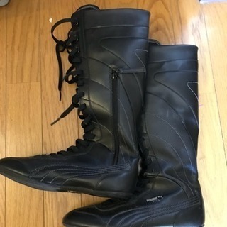 プーマ レディース 編み上げブーツ I I 新宿の靴 バッグの中古あげます 譲ります ジモティーで不用品の処分