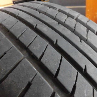 純正戻しや車検などに★ニッサン　Ｙ３４セドリック純正　７Ｊ+３５　114.3-5穴★ダンロップ　中古タイヤ　205/60Ｒ16付き