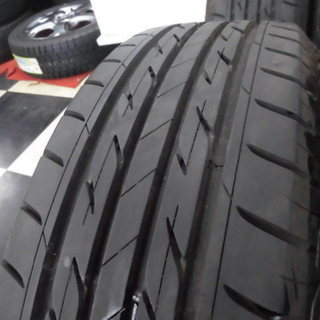 山しっかり　BS　185/65R14付き★Claire　5.5J+38　100-4穴★カローラ スパシオ モビリオ ヴィッツ フィット ウイングロード シエンタ等   