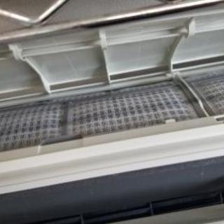 【美品】取付込 日立 ルームエアコン 2.2kw(6～8畳)　分解クリーニング施工済み　保証3ヶ月付き　《コミコミ価格》