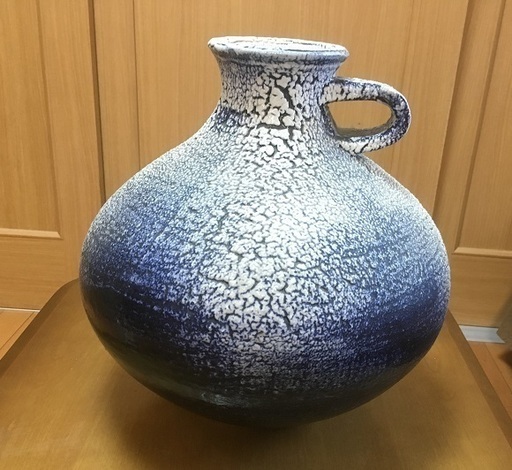 レア 骨董品 壺 花瓶 青 陶印 淳 アンティーク 陶芸 陶器 磁器 焼き物 ツボ ブルー 置物 ももんが 雑色のインテリア雑貨 小物 花瓶 の中古あげます 譲ります ジモティーで不用品の処分