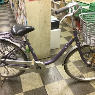 24インチ 内装3段変速 ママチャリ自転車 自転車 24インチ内装3段変速」の